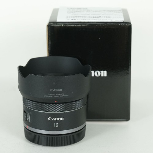 Canon 16mm 8 - f2.8, stm