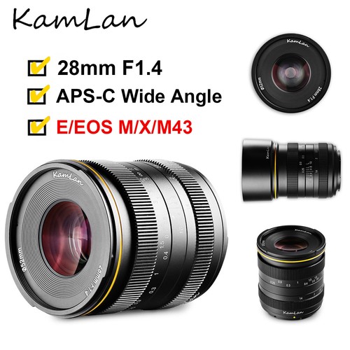 Kamlan 4 aps c - 28, f1.4